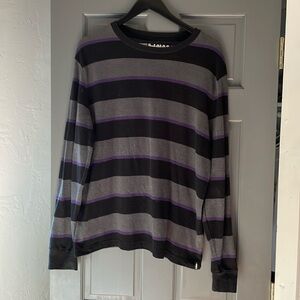 Size large, Tony Hawk, striped 90% cotton shirt